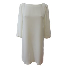Tara Jarmon Robe Blanc