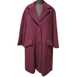 Christian Dior-Coats, Outerwear-Prune