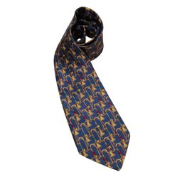 Lancel Cravatte Blu
