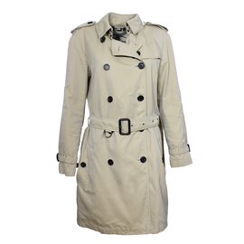 Burberry Brit Abrigos, Ropa de calle Beige
