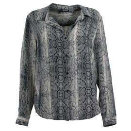 The Kooples Top Stampa python