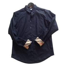 Burberry-Sweaters-Blue