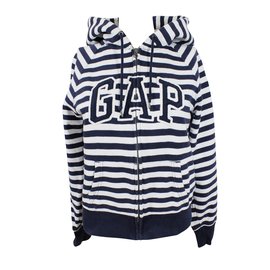 Gap Strickwaren Weiß Blau