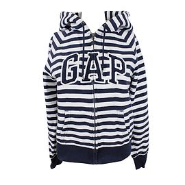 Gap Sweat-shirt Blanc Bleu