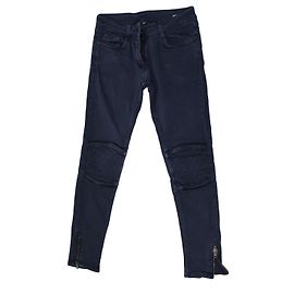 Pantaloni Sandro blu in cotone Taglia 34 Blu