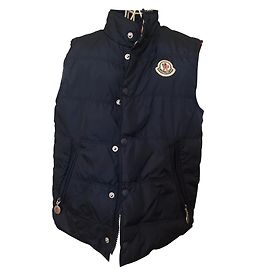 Doudoune sans manches moncler Bleu
