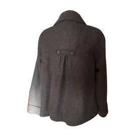 Petit Bateau-Coats outerwear-Grey