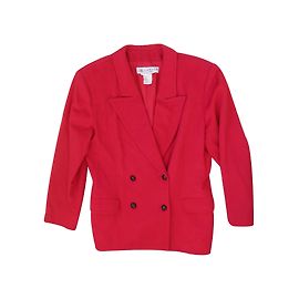 Lanvin Jacke aus Wolle Rot Größe 42 Rot