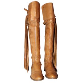 Autre Marque-Boots-Hazelnut