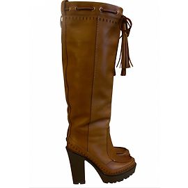 Yves Saint Laurent Boots Cognac