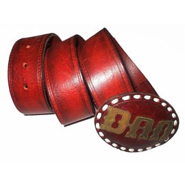Dsquared2 Gürtel Bordeaux