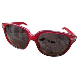 Emmanuelle Khanh Sunglasses Red