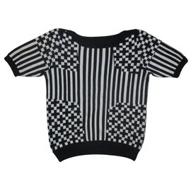 Jc De Castelbajac Pull damier Multicolore