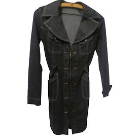 Robe en jean gris Plein Sud Gris