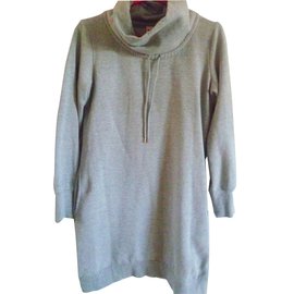 Autre Marque Túnica Dorotennis gris de algodón Gris