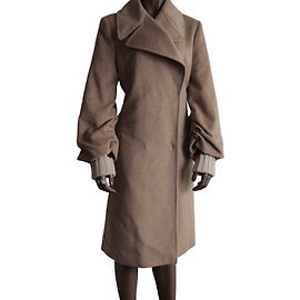 Ballantynes Cashmere Coat Caramel Size 42 Caramel
