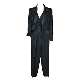 Yves Saint Laurent Pantsuit Black