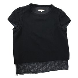 Top en dentelle noir Maje Noir