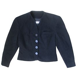 Giacca in lana nera Christian Dior Nero