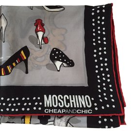 Moschino-sciarpe-Multicolore