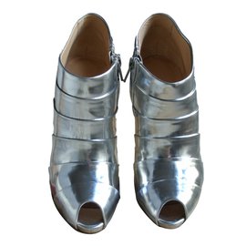 Christian Louboutin-Ankle Boots-Silvery