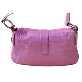 Dolce & Gabbana-Bolsos de mano-Rosa