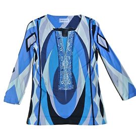 Emilio Pucci tuniche Blu