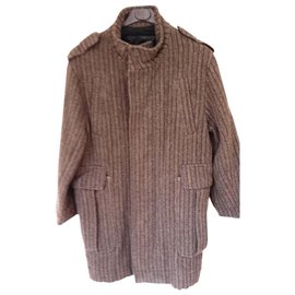 Autre Marque-Coats Outerwear-Brown