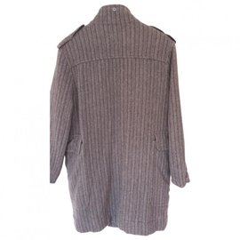 Autre Marque-Coats Outerwear-Brown