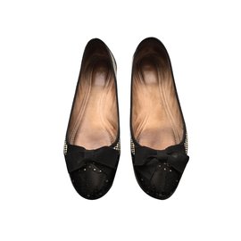 Salvatore Ferragamo-Ballerines-Noir