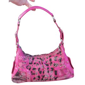 Just Cavalli-Bolsos de mano-Rosa