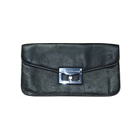 Pochette Marc by Marc Jacobs en cuir noir Noir