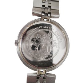 Hermès-Quartz Watches-Silvery