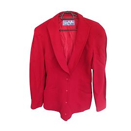 Thierry Mugler Jacken Rot