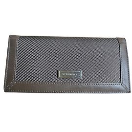 Portefeuille Givenchy en cuir marron Marron