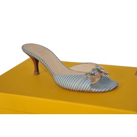 Fendi-Mules-Blue