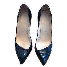 Christian Louboutin Corneille Escarpins Vernis Noirs Noir