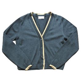 Burberry Thomas Burberry London Wollweste Grau Grau