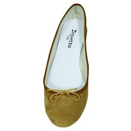 Repetto Ballerines en daim sable 40 Sable