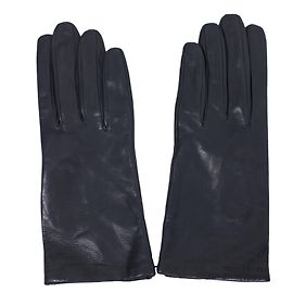Autre Marque Gants en cuir noir taille 7.5 Noir
