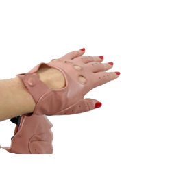 Autre Marque-Gloves-Pink