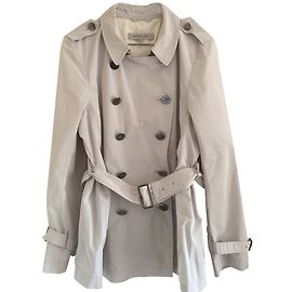 Trench branco Gerard Darel em poliéster Branco