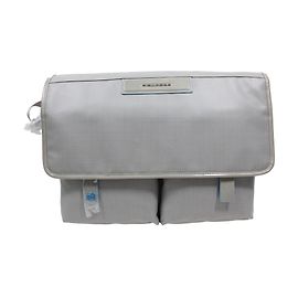 Autre Marque Piquadro Satchel Bag Grey Canvas Grey