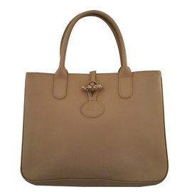 Longchamp-Bags-Beige