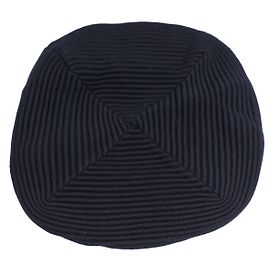 Rodier Beret Blue Merino Wool Blue