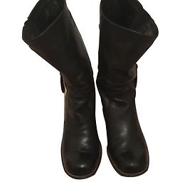 Stivali Barbara Bui in pelle nera Nero