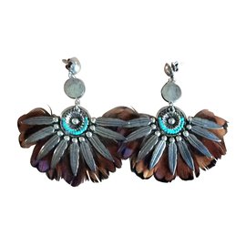 Gas Orecchini Castagno