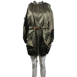 Massimo Dutti-Coats, Outerwear-Khaki