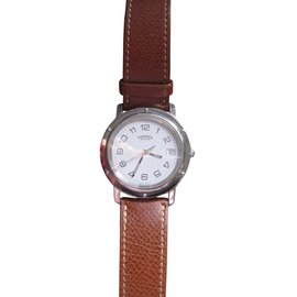 Hermès-Quartz Watches-Silvery