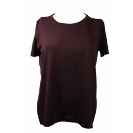 Maison Ullens-Top t-shirt-Bordeaux
